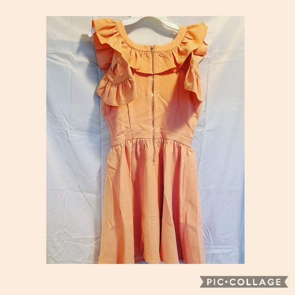 NWT Mystic Cold shoulder Ruffel Dress /Sma… - Picture 2 of 6